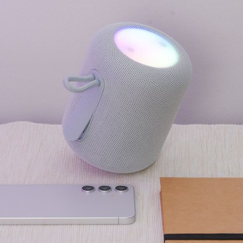 Głośnik bezprzewodowy LED 5W 3h Hoco HC30 szary