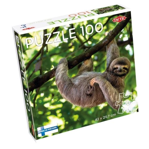 Puzzle 100 Sloth Hanging on Tree