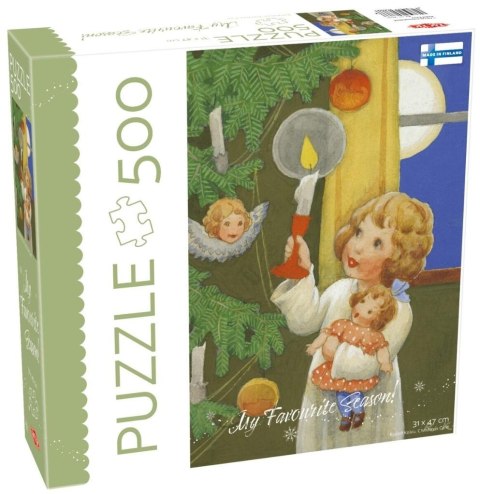 Puzzle 500 Christmas Card