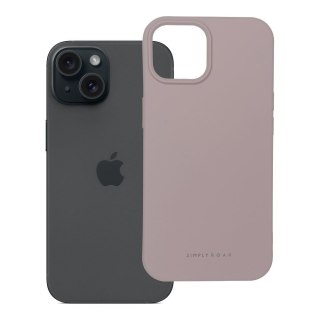 ROAR futerał SPACE do IPHONE 15 pudrowy róż