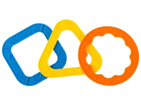 Bączek Kolorowa Karuzela Z Kulkami Ośmiornica Koniki Kucyki + Obręcze