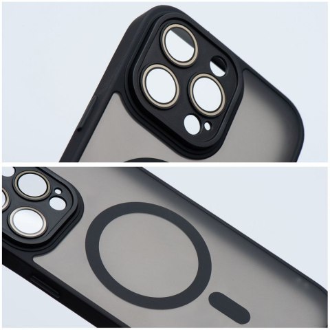 Futerał do iPhone 16e (SE4 2025) / 17e Variete Mag Cover zgodny z MagSafe czarny