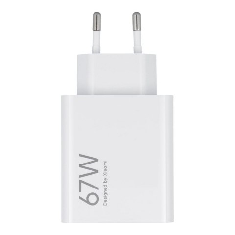 XIAOMI oryginalna ładowarka sieciowa USB A QC3.0 3A 67W MDY-12-EH biała bulk