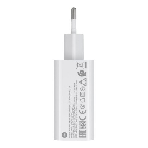 XIAOMI oryginalna ładowarka sieciowa USB A QC3.0 3A 67W MDY-12-EH biała bulk