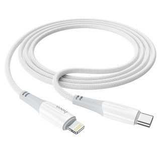 Kabel USB C do Lightning Hoco PD 3A 20W 1 m X70 biały