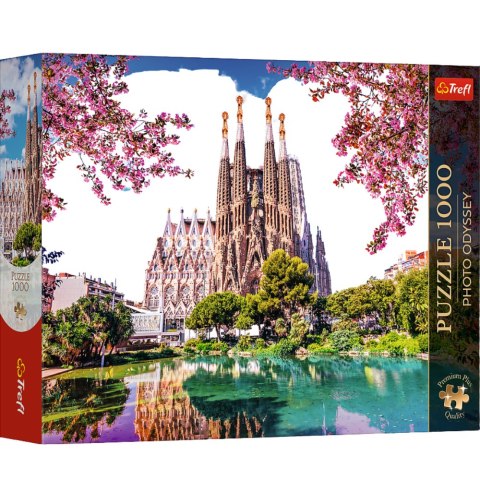 Puzzle - 1000 - Photo Odyssey: Sagrada Familia, Barcelona, Hiszpania -Trefl 12137