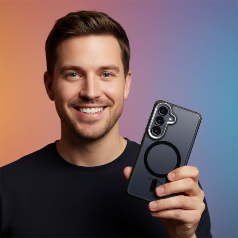 ROAR futerał MAG BUMPER kompatybilny z MagSafe do SAMSUNG S26 Ultra czarny