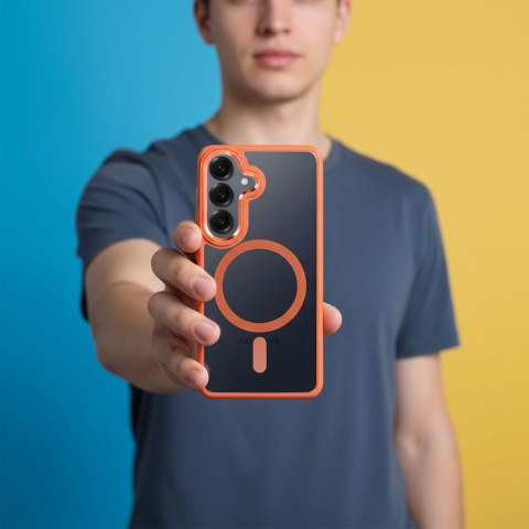 ROAR futerał MAG BUMPER kompatybilny z MagSafe do SAMSUNG S26 Ultra pomarańczowy