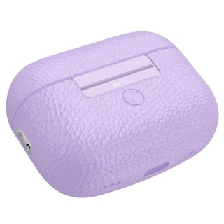 Słuchawki bezprzewodowe douszne Hoco TWS EQ15 fioletowe