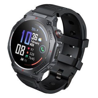 Smartwatch Hoco 1,43" AMOLED GPS z funkcją rozmowy Y37 czarny