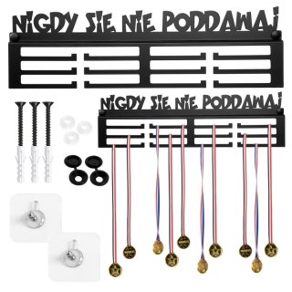 Wieszak na medale Nigdy się nie poddawaj