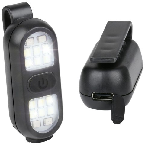 LAMPKA SPORTOWA Z KLIPEM 2w1 16LED GRUNDIG