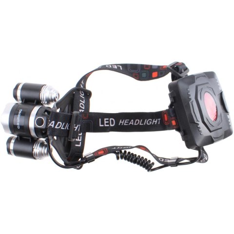 LATARKA CZOŁOWA TURYSTYCZNA DELUXE 1 LED i 2 COB GRUNDIG