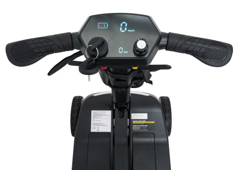 Skuter Elektryczny Czterokołowy dla Seniorów SeniorStar Czarny