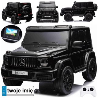 Auto na akumulator Mercedes G klasa 63 AMG 4x4 Panel Radio 2osoby PA0309