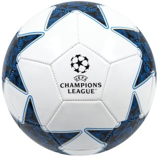PIŁKA NOŻNA UCL WHITE/BLUE R.5