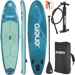 ZESTAW - DESKA SUP 150KG DMUCHANA ENERO 320x81x15CM