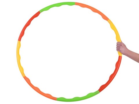 Hula Hop dla dzieci i dorosłych - z wypustkami, składane o śr. 84cm SP0871