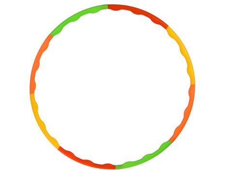 Hula Hop dla dzieci i dorosłych - z wypustkami, składane o śr. 84cm SP0871