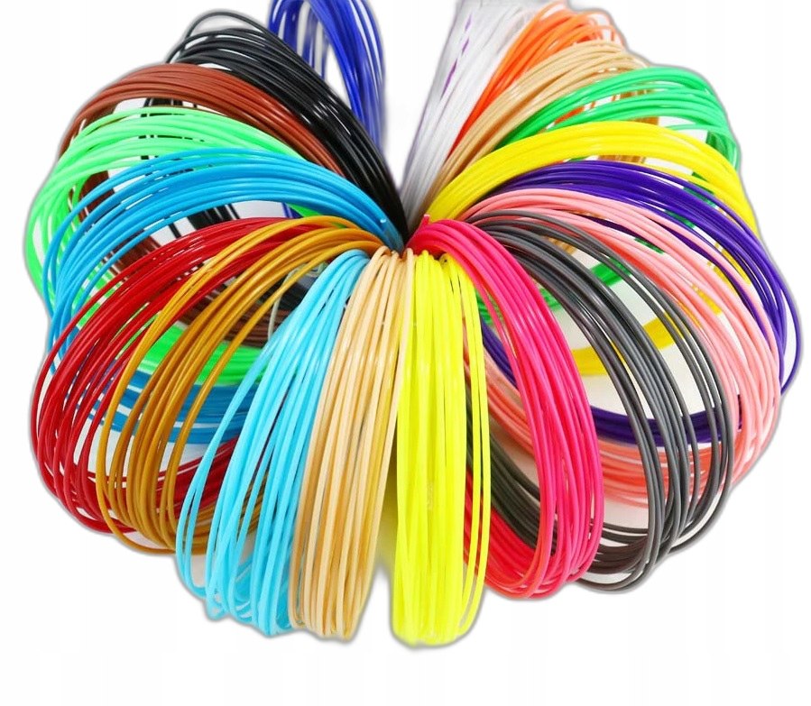 FILAMENT PLA WKŁADY WKŁAD DO DŁUGOPIS 3D PEN 100m