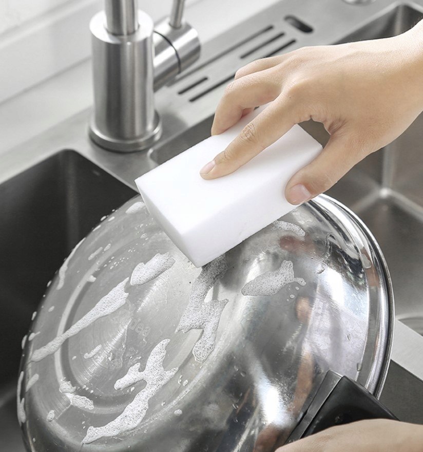 Magiczna Gąbka do Czyszczenia bez Chemii Sponge Materiał wykonania gąbka