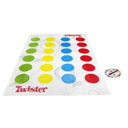 Gra Twister Zręcznościowa Rodzinna Towarzyska Typ Podstawa